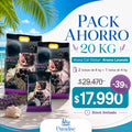 Pack Ahorro Arena CAT GLOBAL - Lavanda 20 kg