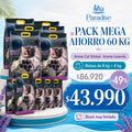 Pack Mega Ahorro Arena CAT GLOBAL - Lavanda 60 kg