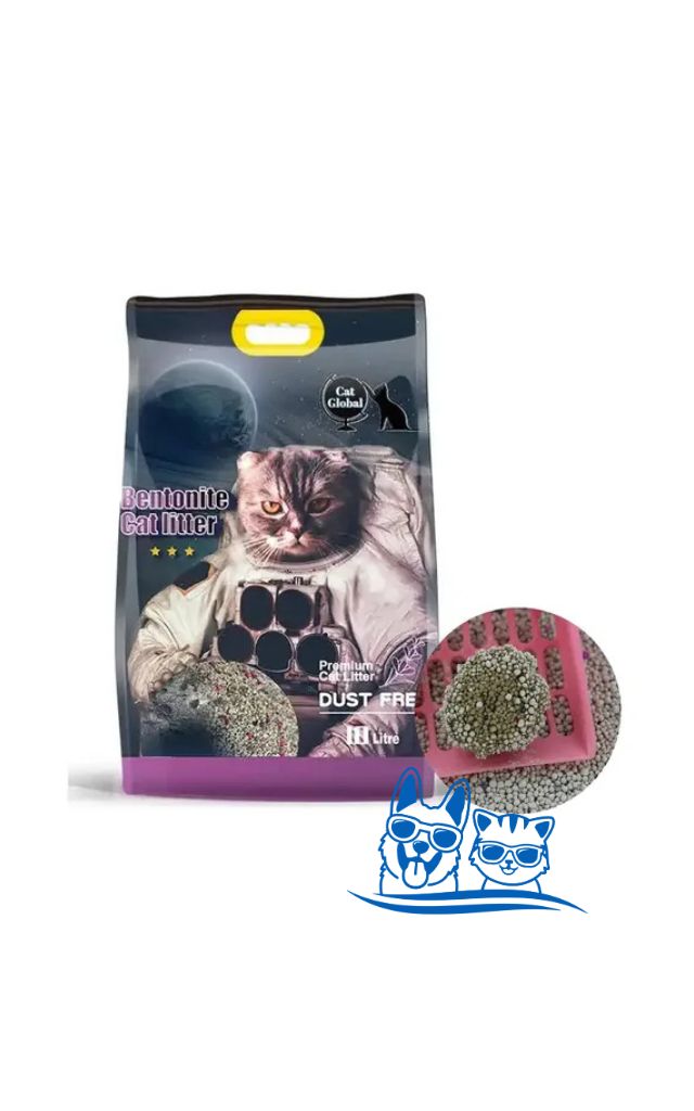 Arena Sanitaria Aglutinante CAT GLOBAL 8kg - Lavanda