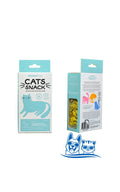 CATS SNACK GALLETAS CON HIERBA GATERA – SABOR SALMÓN | 80 GR